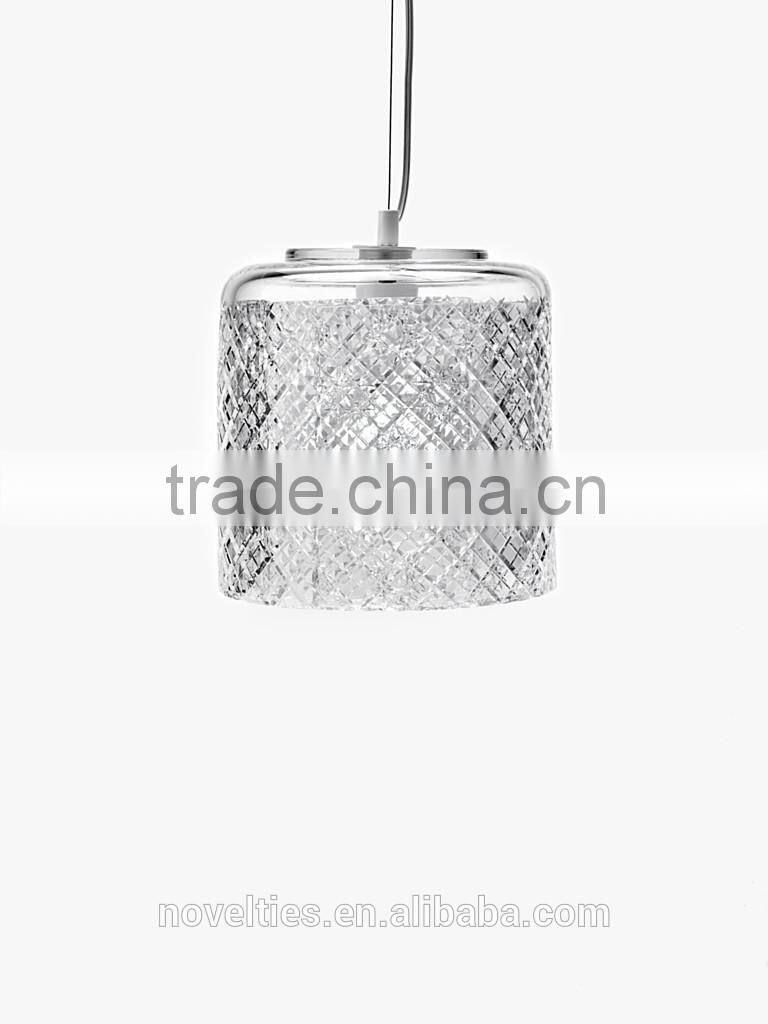 Architecture Design and Plan Interior Decor Pendant Lighting Modern Nice Transparent Glass Pendant Lamp