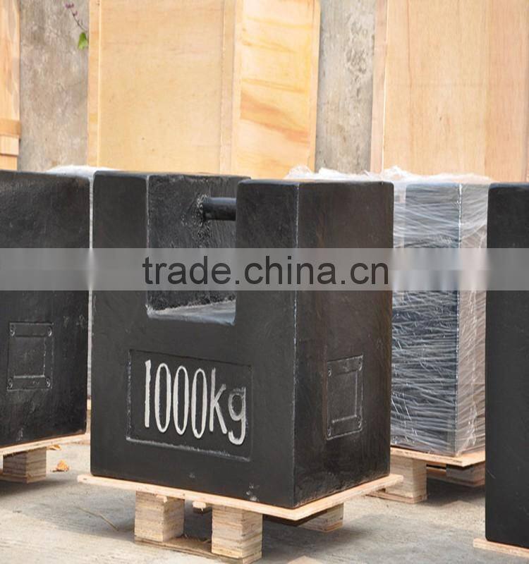M1 cast iron weights, 1000kg test weight, 1 ton test weight