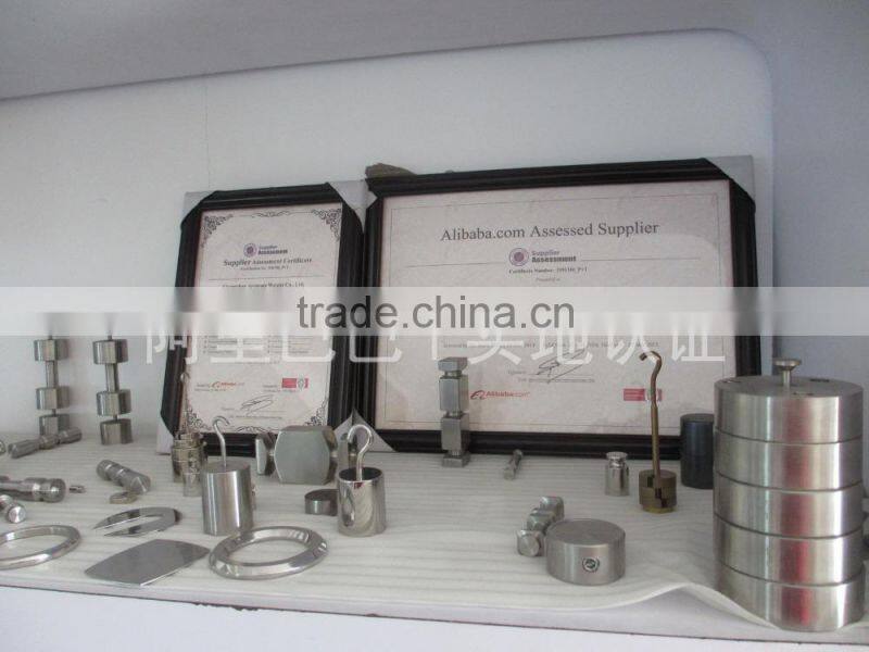 6900g M1 slotted test weight ,hanging scale weight, hook calibraiton weight.cast iron weight