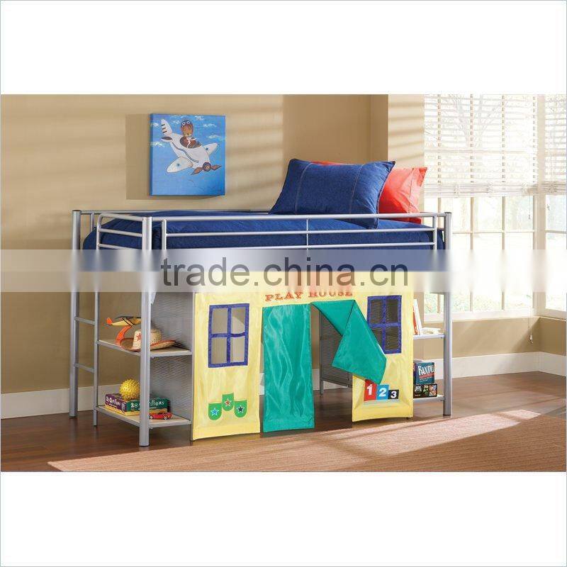 home use modern fashionable colorful kids bunk bed ,kids bed bunk slide,modern bunk bed with slide ,loft bed