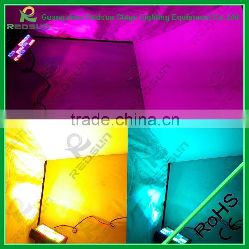 Luces led dj light Disco sound equipment magic show rgb 12PCS*1W LED led mini strobe light