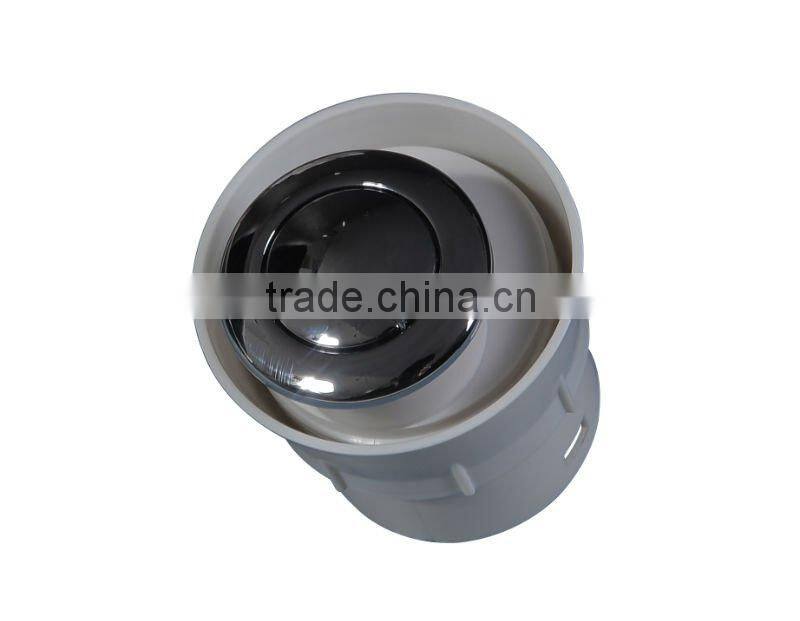 ABS pneumatic push button for concealed cisterns