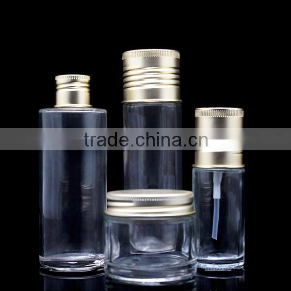 factory directly glass bottle for body lotion/oil