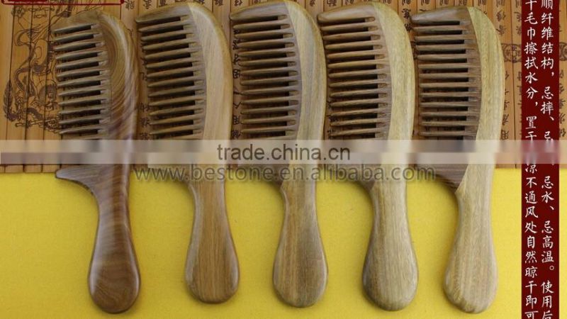 Professional Wood Nit Comb for Head