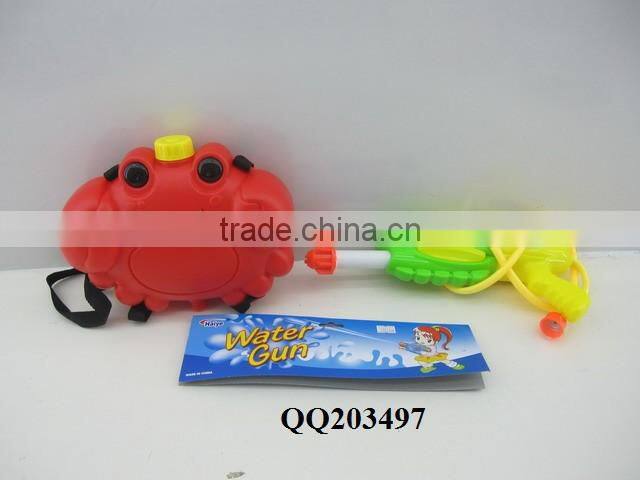 Plastic kids backpack water gun