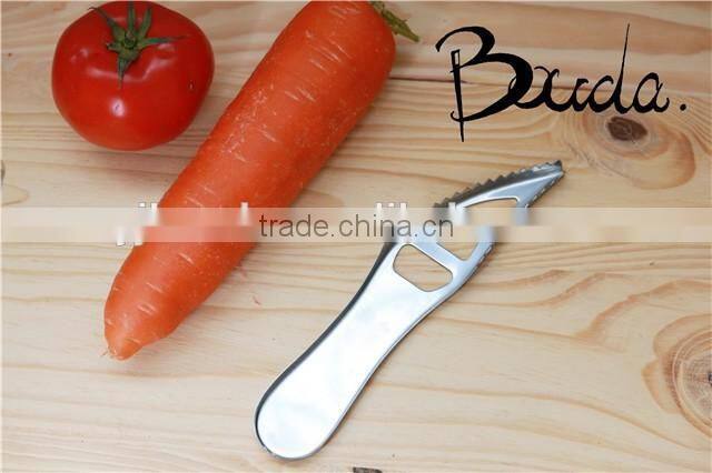 19.5cm Multifunction stainless steel fish grater/ fish scale tools BD-P5311