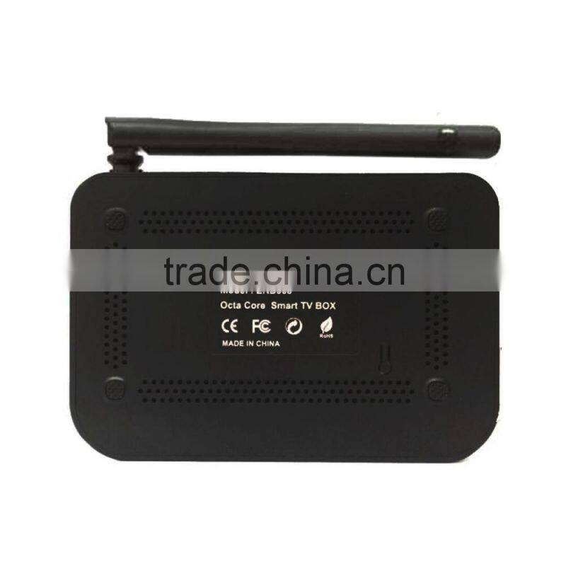 H.265 4K EKB368 RK3368 16GB octa core rk3368 emmc android5.1 tv box 4k Z4 octa core tv box