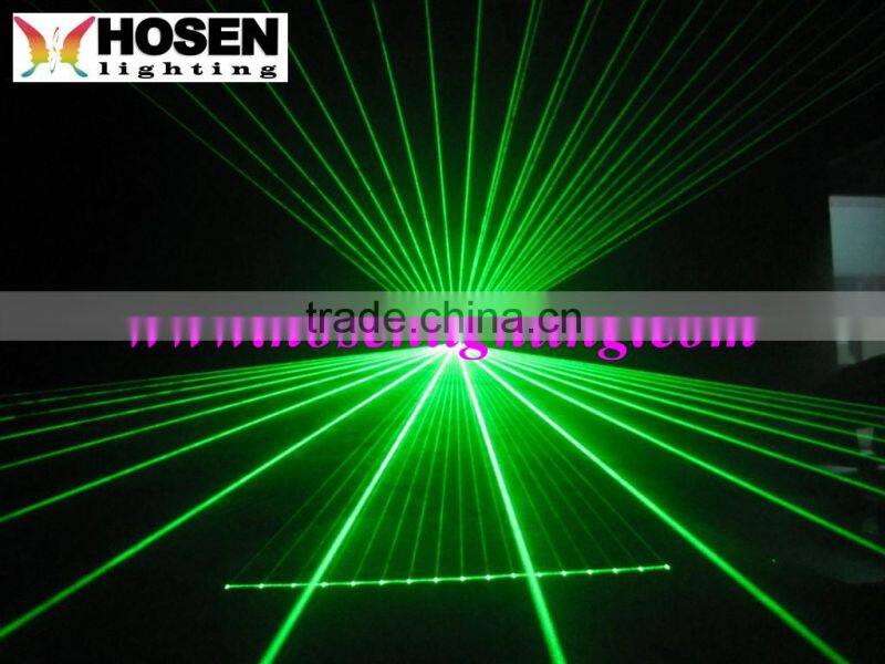 5W Green laser light