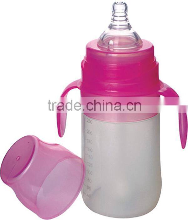 Hot Sale Bpa 100% Food Grade Safe and Health Feeding Silicone Mimijumi Baby Bottle