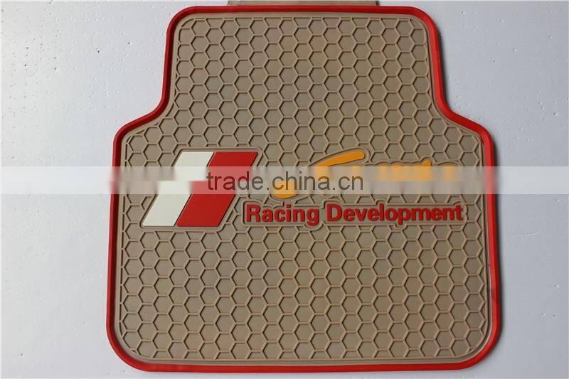 Popular auto parts of latex universal car mat manufacturer