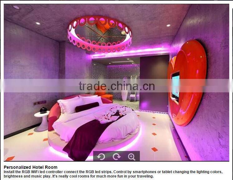 Home automation with zigbee smart strip light smd flood light