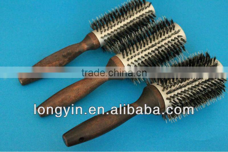aluminium hair brush,hair brush,aluminium brush