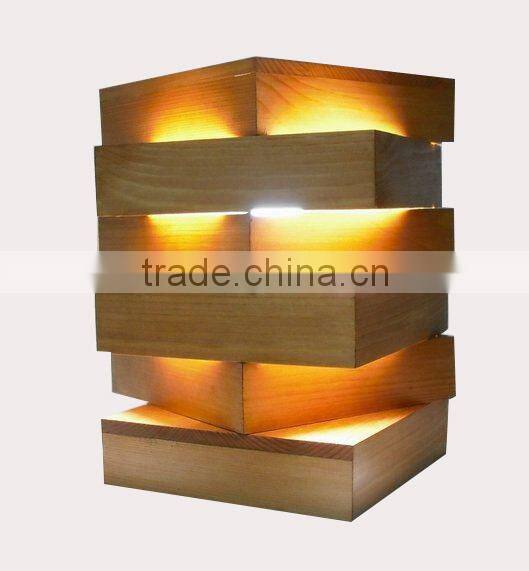 wholesale lighting wooden lampshade