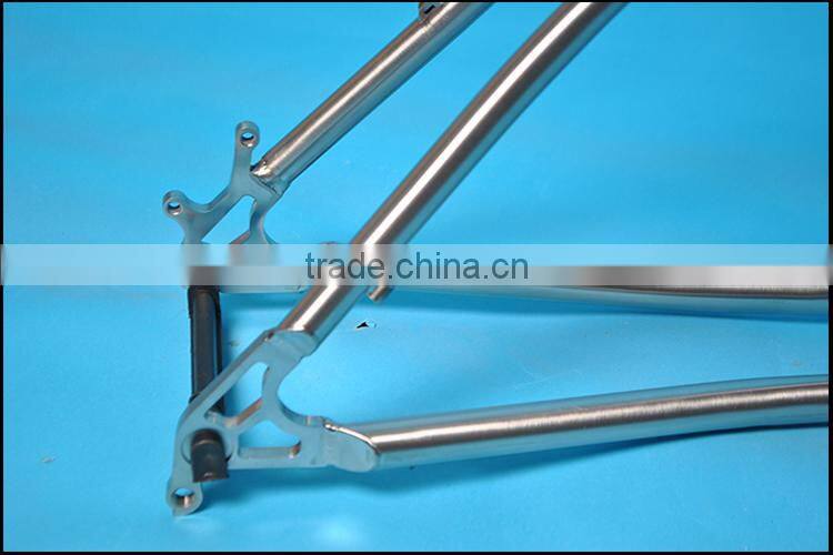 High Quality Titanium Mountain Bike Frame Bicycle Titanium Frame MTB