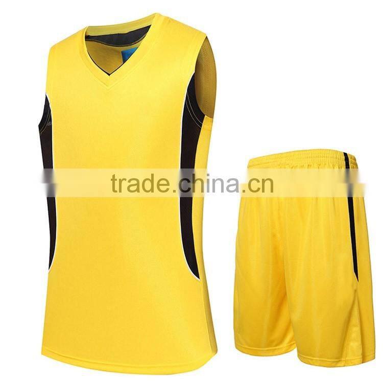 your team logo printing black and white color design basketall clothes breathable sublimation basketball uniform