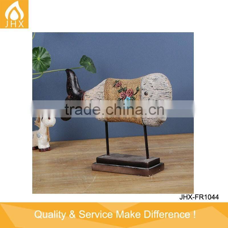 High Quality Resin Fish Figure For Home Decoaration