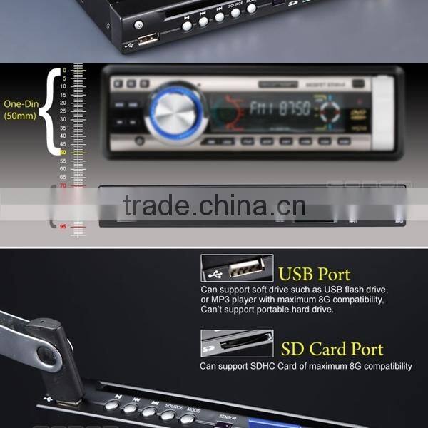 EONON D0009 Half-Din in Dash Car DVD Player with Built-in SD/USB Port