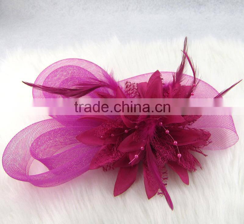 lovely hair accessory with flowers