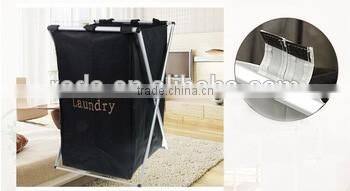 MuJi China wholesale waterproof oxford cloth laundry basket, laundry basket corner basket, dirty basket