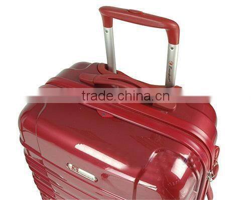 4 wheel hard shell trolley abs luggage for travel