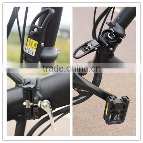 48V DC gear hub motor electric bicycle folding small 20*4.0