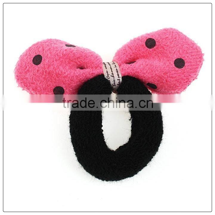 Fancy Design Classic Best Price Girls Bow Elastic Band for Hair
