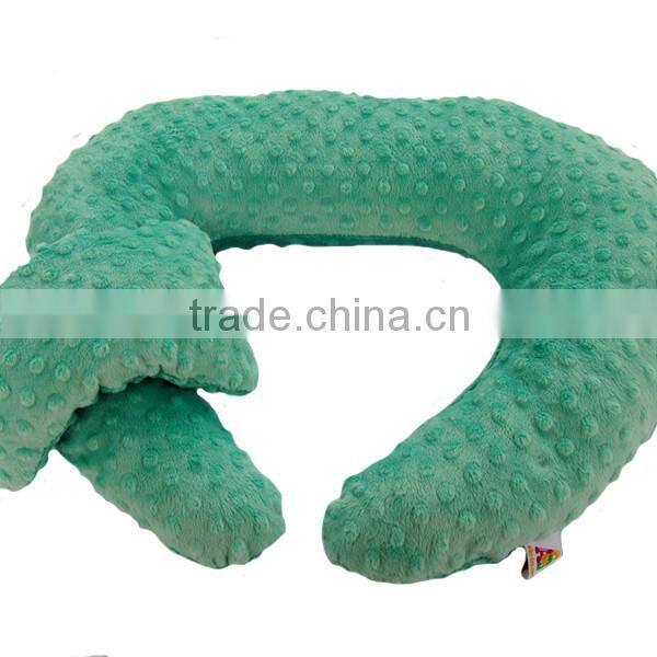 10Pcs MOQ China Produced Bubble Design Mint Color Security Baby Breast Feeding Pillow