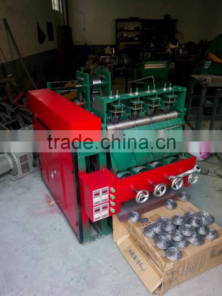 factory price! automatic mesh scourer machine