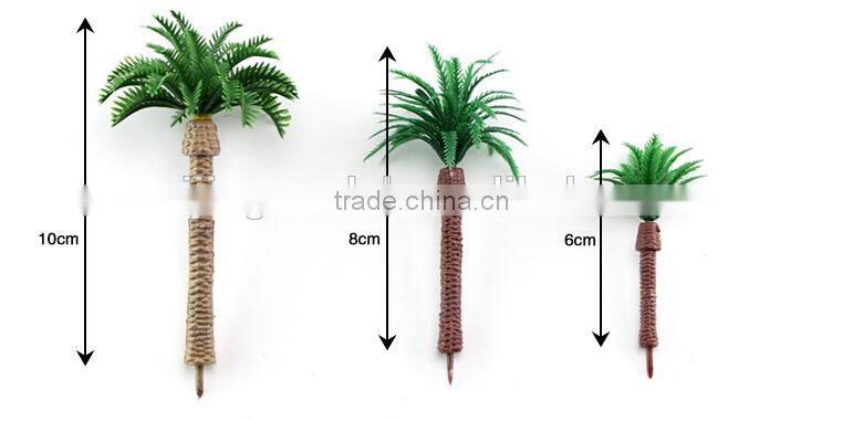 new resin palm tree in architecture model materials