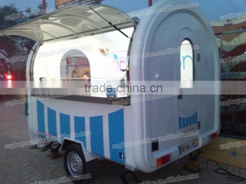 Mobile Fried Ice Cream Cart| Ice Cream Van| Food Cart