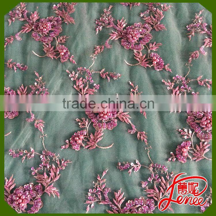REASONABLE PRICE AND WIDE USED PLAIN EMBROIDERY FABRIC FOR GARMENT