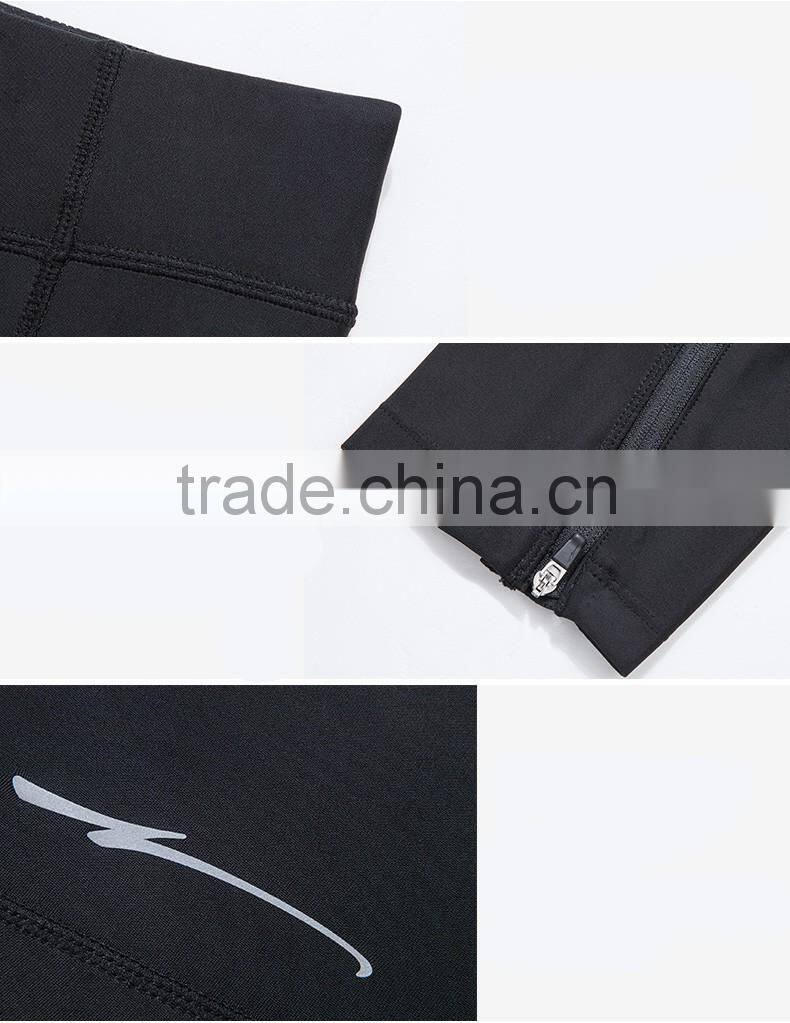 2016 wholesale OEM men's fitness compression pants/running pants/spandex pants