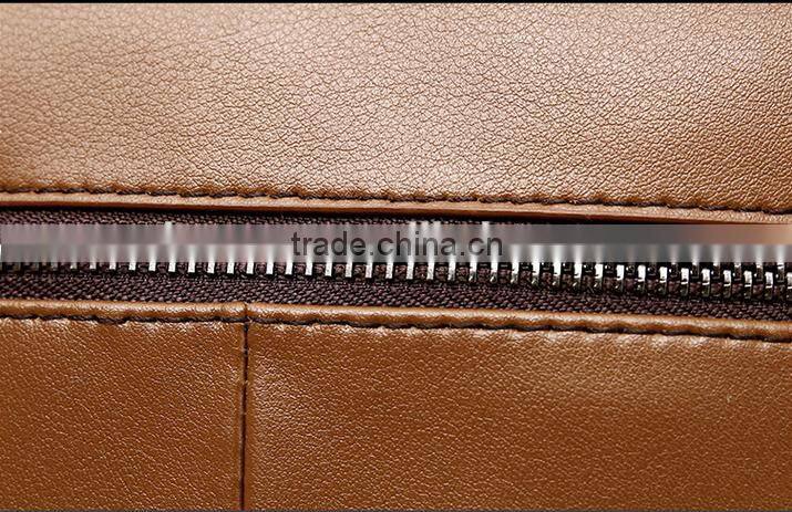 Mens laptop messenger bag genuine leather sling shoulder bag