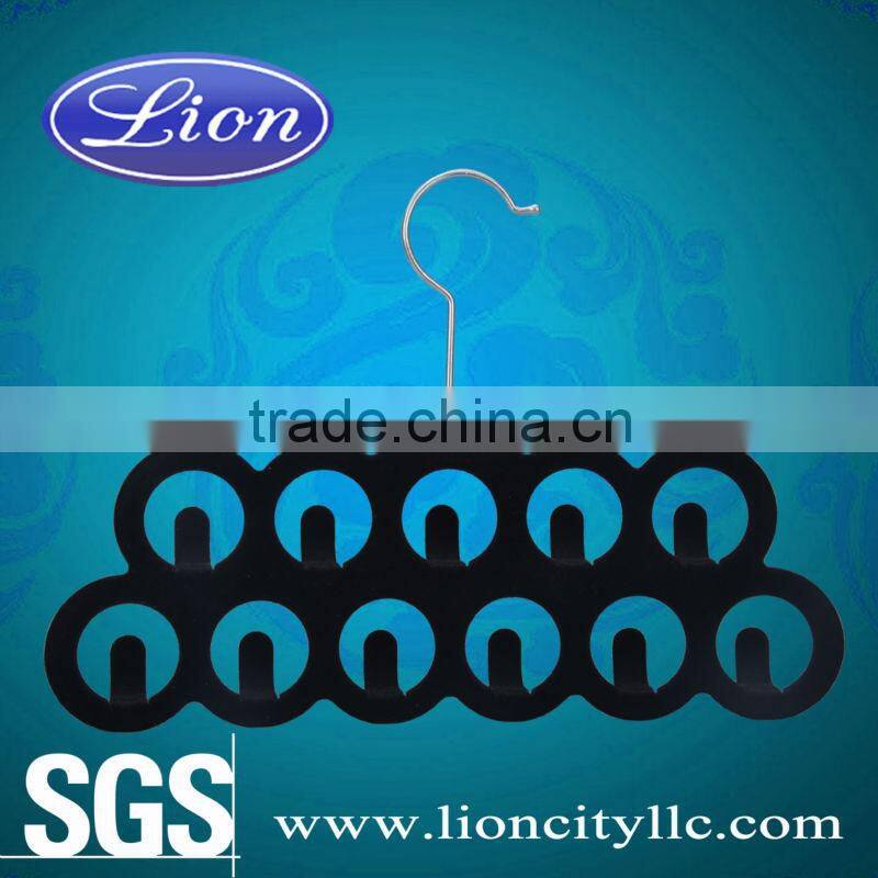 LEC-F5029 Multifunctional Slim Line 11 Holes Scarf Hanger