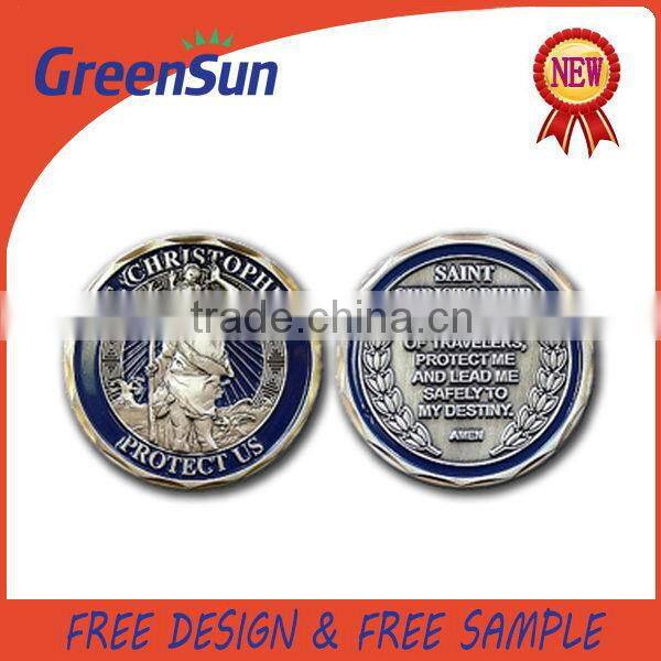 Popular factory price Best sell silver souvenir coins for sale
