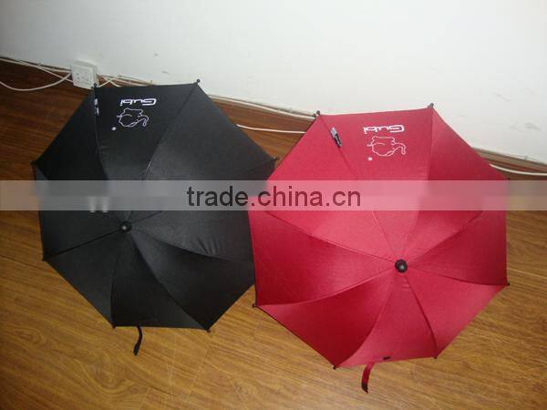 Flexible Baby Stroller Umbrellas for Sun and Rain