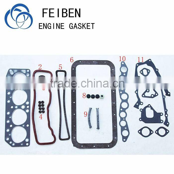 12R Engine Parts Car Engine Overhaul Gasket Set Engine Gasket 04111-31034 50096800