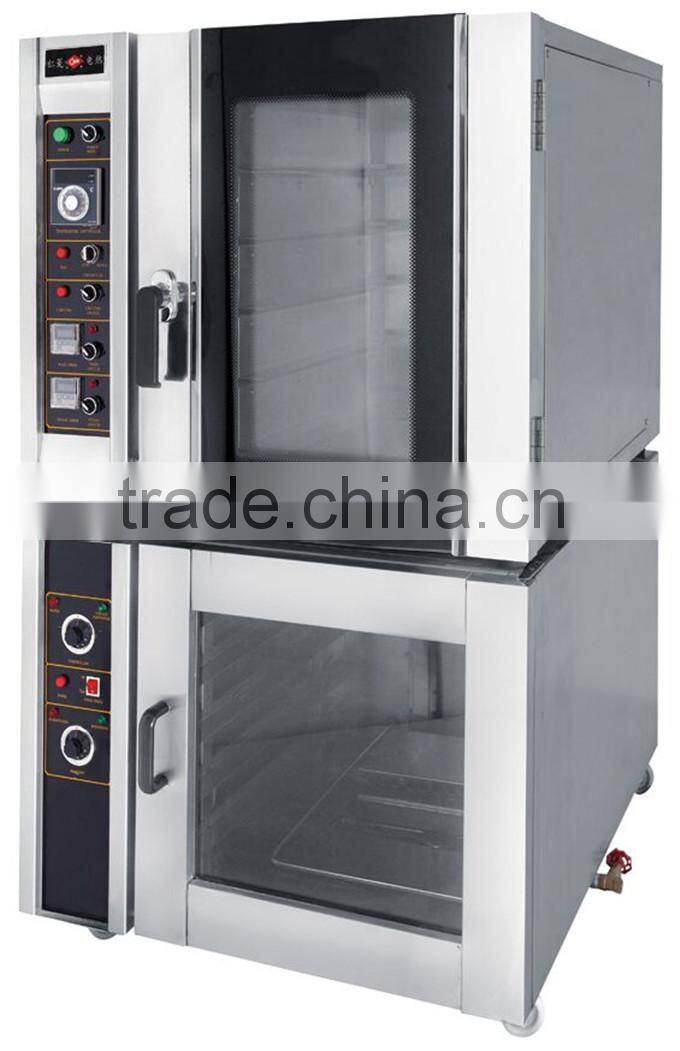 Hot Sale 5 Trays Gas Convection Oven With Proofer