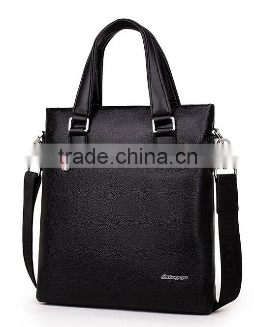 2015 real leather designer handbags for men