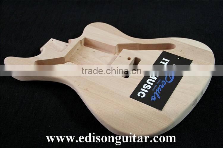 Quality Guitar Factory DIY Electric Guitar Kits Solid Mahagany Body MX-011