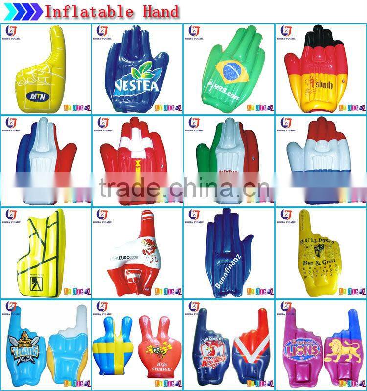 Advertising Product Inflatable Hand,pvc Inflatable Hand For Promotion