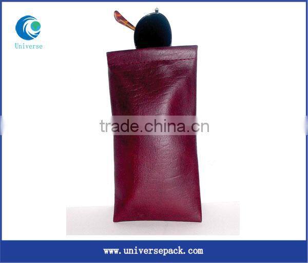 Hot selling white pu leather cosmetic bag