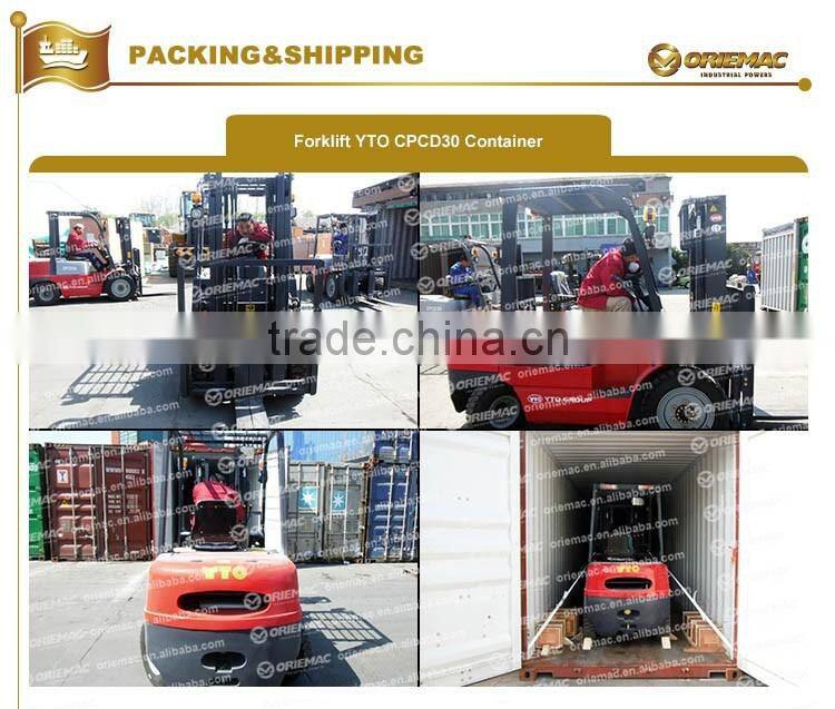 tractor forklift YTO CPCD50 forklift solid tyre