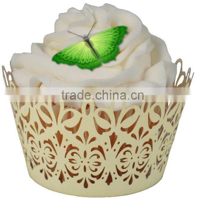 black and white cupcake decoration wrapper made in Guangzhou jiawang factory