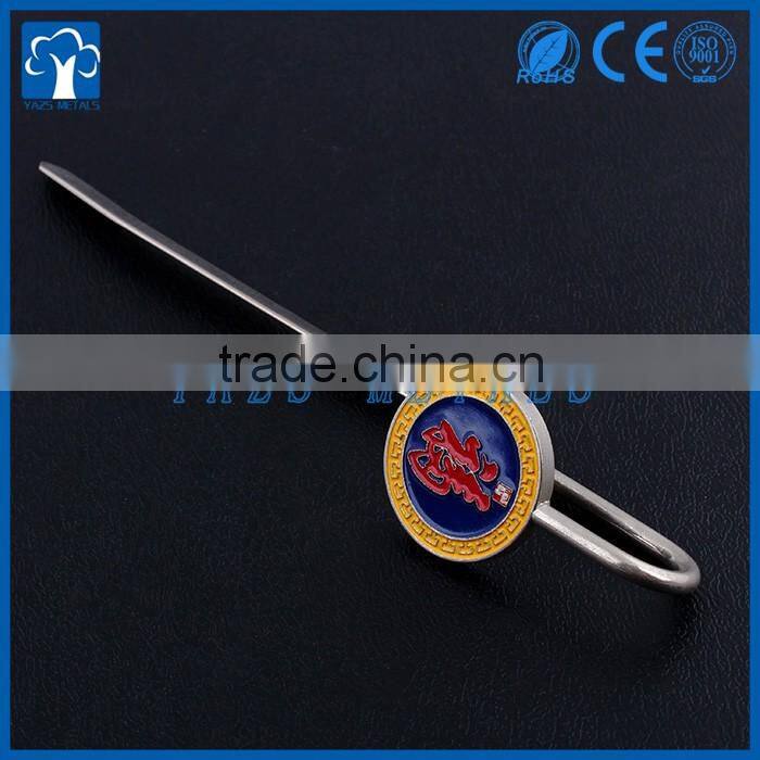 custom logo metal bookmark custom