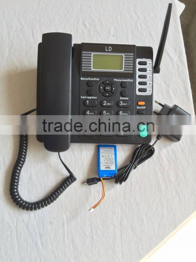 2016 big button telephone GSM Fixed Wireless Phone gsm fixed Cordless Telephone