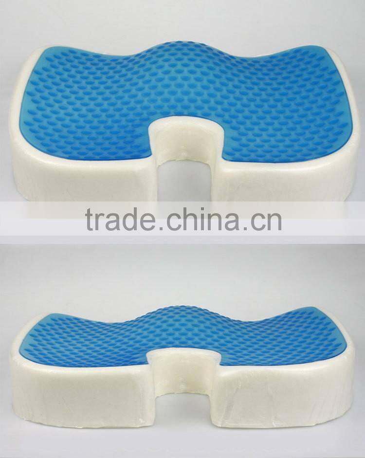 Wholesale Office Car Menmory Foam Cool Gel Seat Cushion