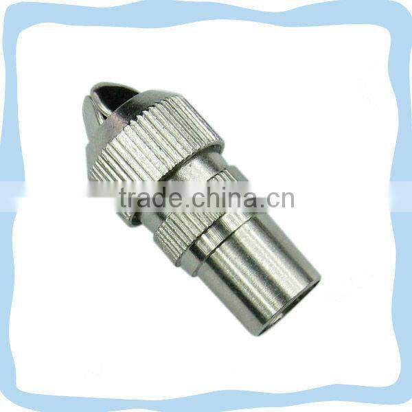 rf pal male nickel/ gold tv antenna jack