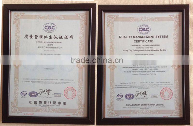 plastic paper bag/cement plastic paper bag/plastic-paper kraft bag