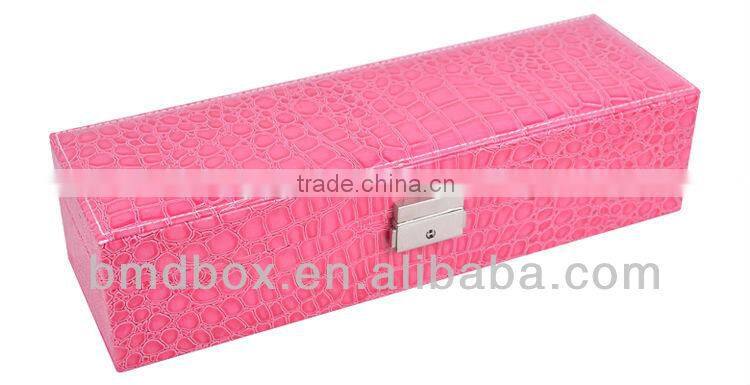 wholesale return gifts 7 slots handmade leather watch storage boxes